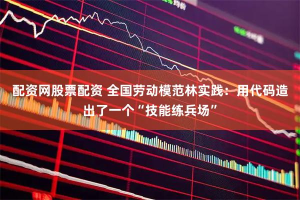 配资网股票配资 全国劳动模范林实践：用代码造出了一个“技能练兵场”